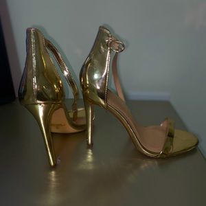 Gold heels